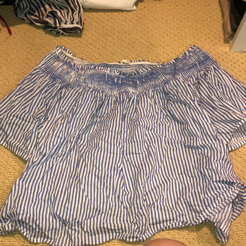 Off the shoulder blouse